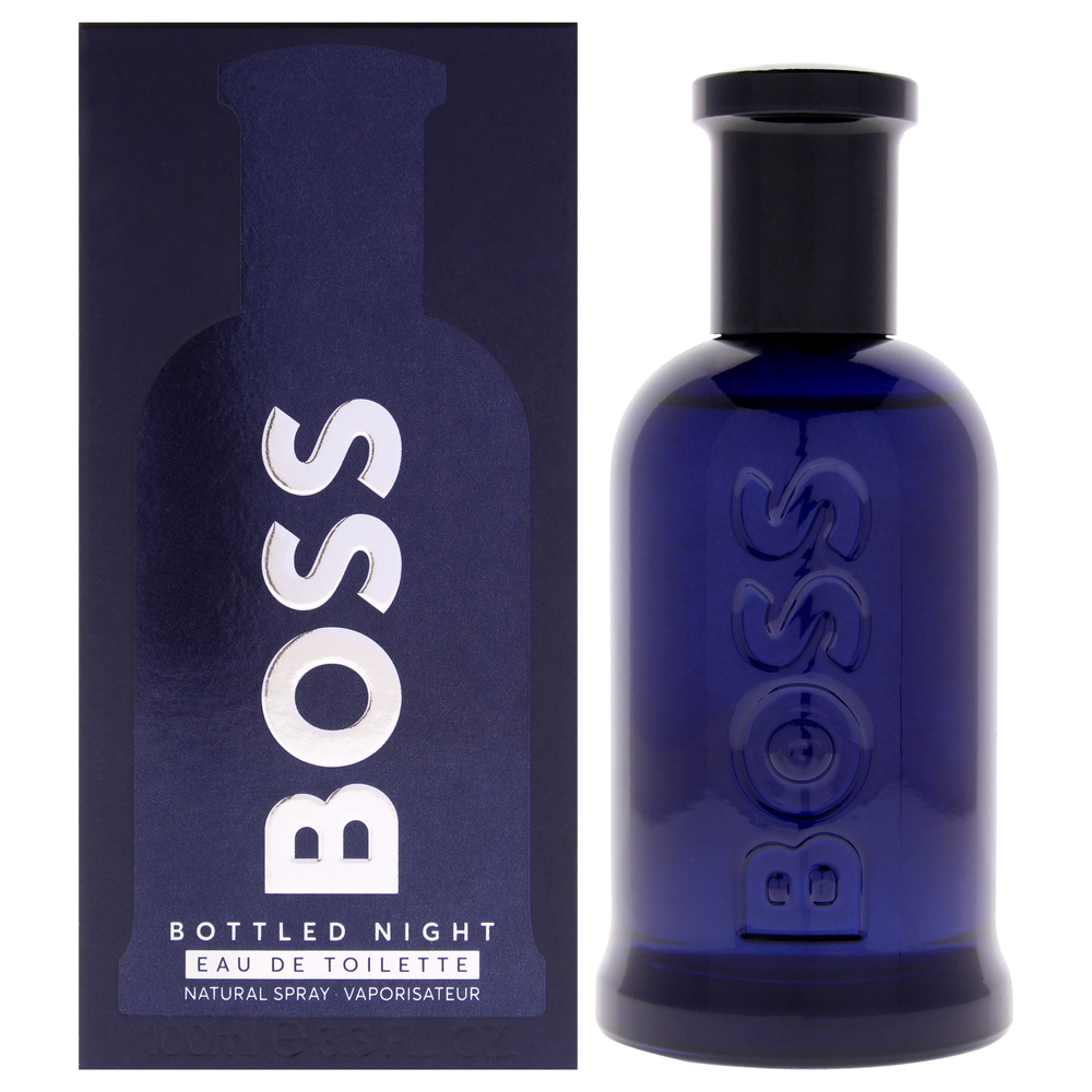 Boss Bottled Night BY Hugo Boss for Men 3.3 oz EDT Spray